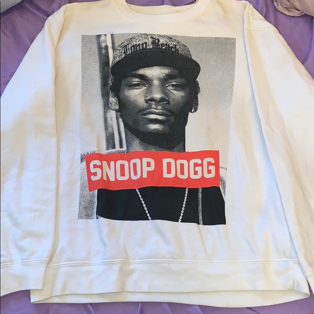 Snoop Dogg crew neck sweater